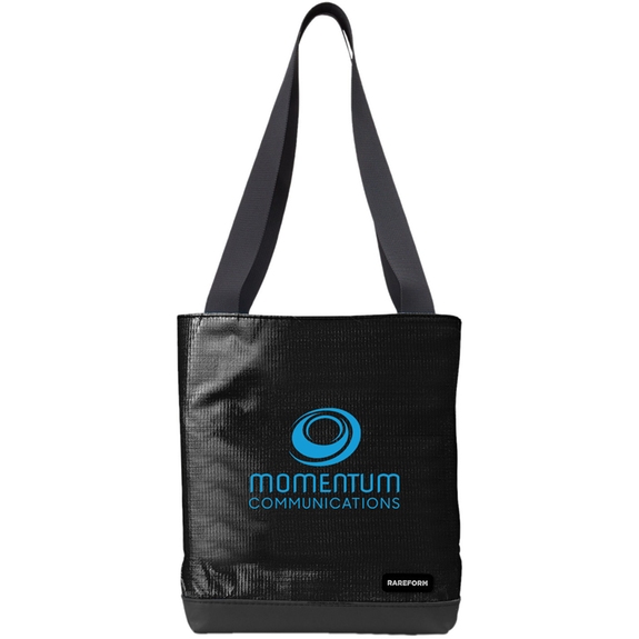 Black Rareform Mini Blake Branded Tote Bag - 13.5"w x 10.5"h x 5.5"d