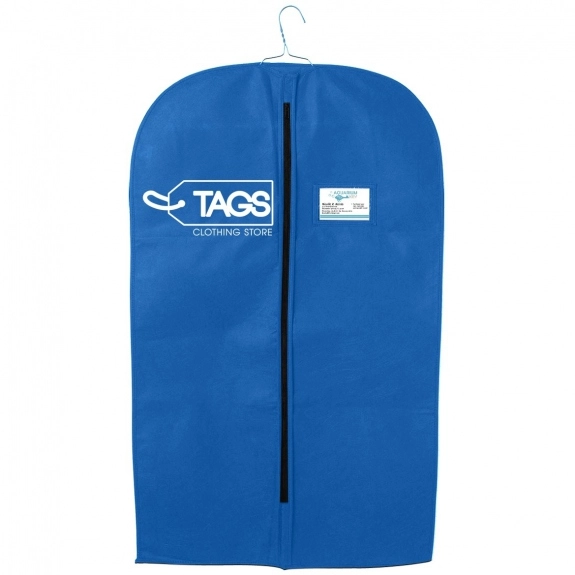 Royal Blue - Non-Woven Custom Garment Bags - 23"w x 39"h