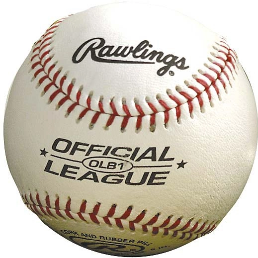 Rawlings Official League Leather Custom Baseball