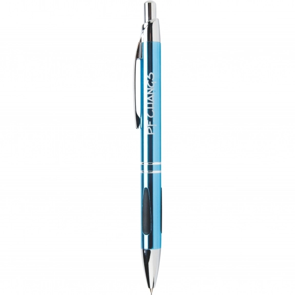 Light Blue Vienna Aluminum Click Promotional Pen
