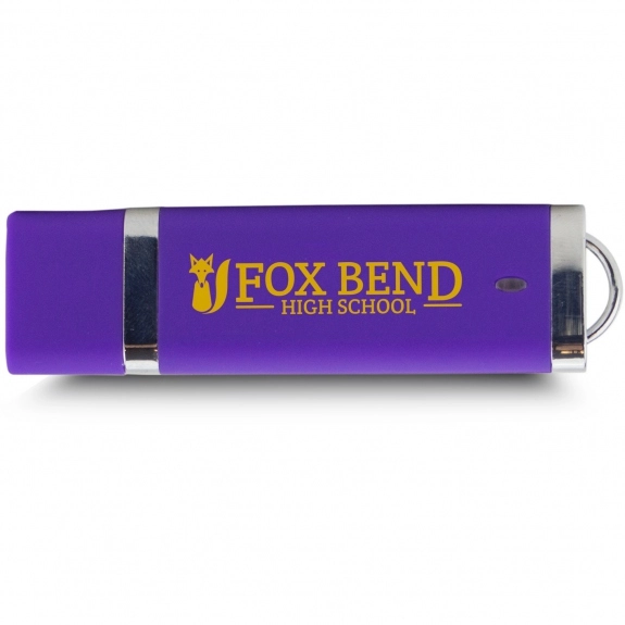 Purple Stick Logo Flash Drive - 8GB