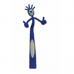 Blue Characters Bend-A-Pen - Thumbs-Up - Promotional Pen