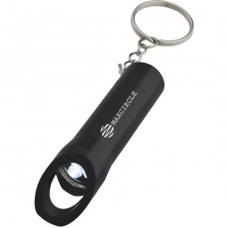 Bottle Opener Custom Keychains w/ Flashlight
