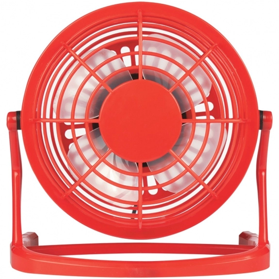 Red USB Plug-In Promotional Fan