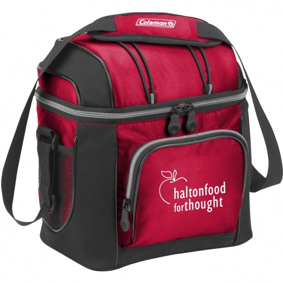 Red Soft Sided Custom Cooler Bag by Coleman