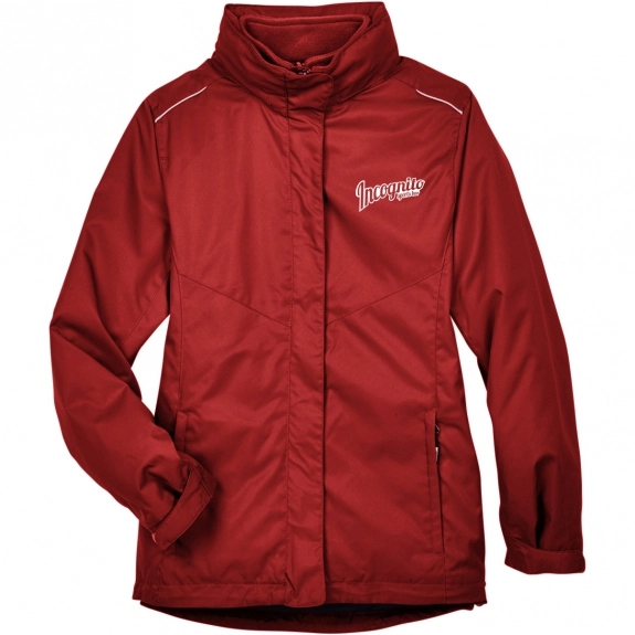 Classic Red Core 365 Region 3-in-1 Promotional Jacket with Fleece Liner - W