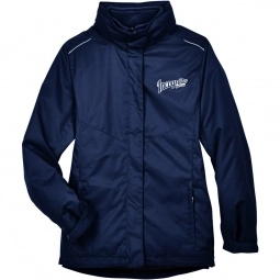Classic Navy Core 365 Region 3-in-1 Promotional Jacket with Fleece Liner - 