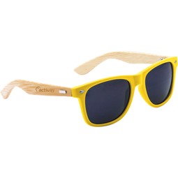 Yellow Cool Vibes Custom Sunglasses