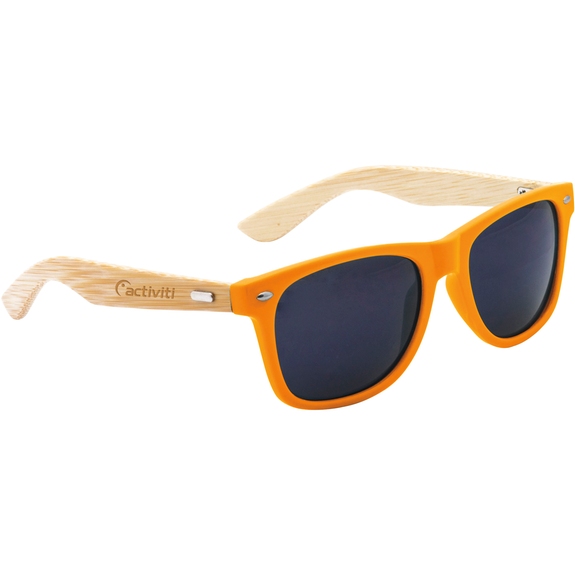 Orange Cool Vibes Custom Sunglasses