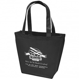 Black Carnival Non-Woven Gift Promotional Tote Bag