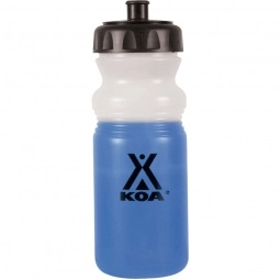Frosted/Blue Mood Color Changing Custom Water Bottle