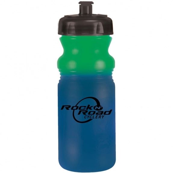 Green/Blue Mood Color Changing Custom Water Bottle