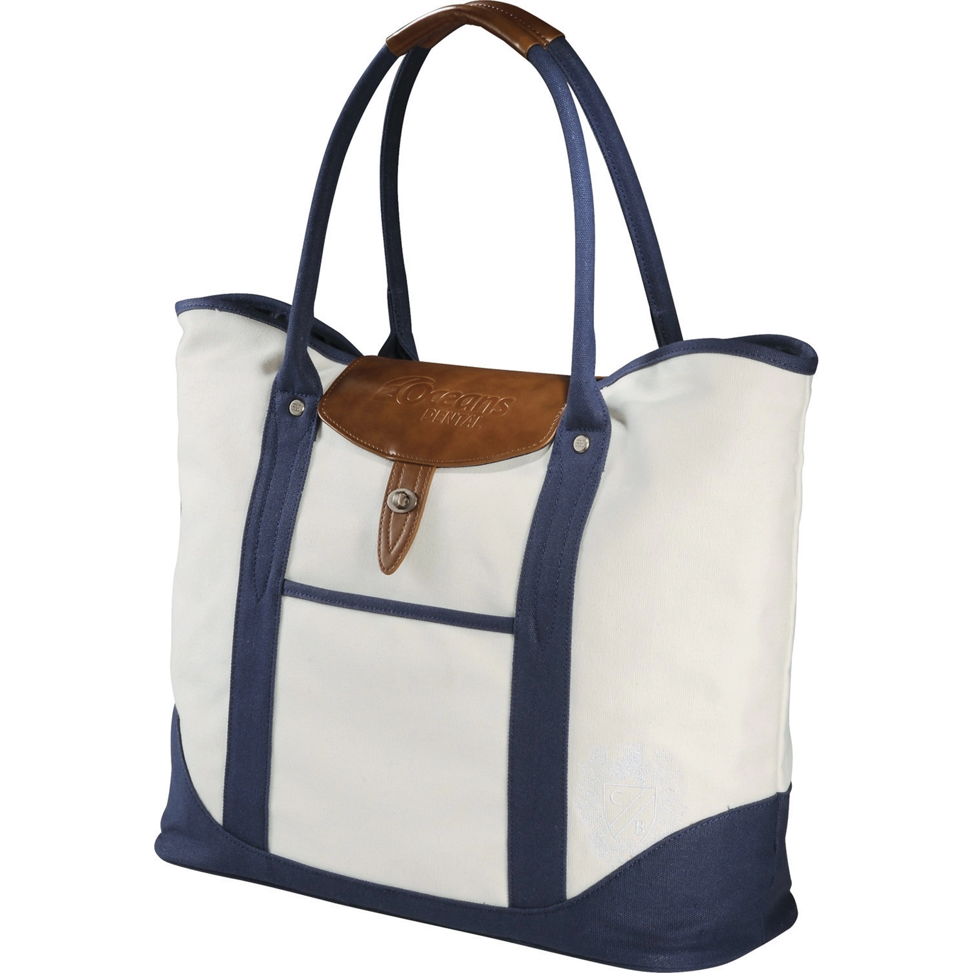 Cutter & Buck Legacy Cotton Imprinted Tote Bag 17.5w x 16.5h x 7.5d