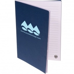 Eco-Friendly Promotional Notebook - 5"w x 7"h
