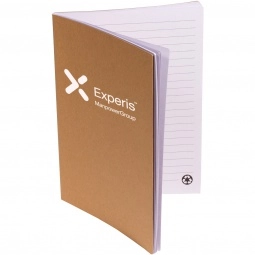 Natural Eco-Friendly Promotional Notebook - 5"w x 7"h