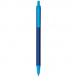 Navy Blue BIC Clic Stic Antimicrobial Imprinted Pen