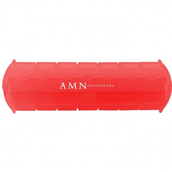 Trans. Red 7-Day AM/PM Promotional Pill Boxes
