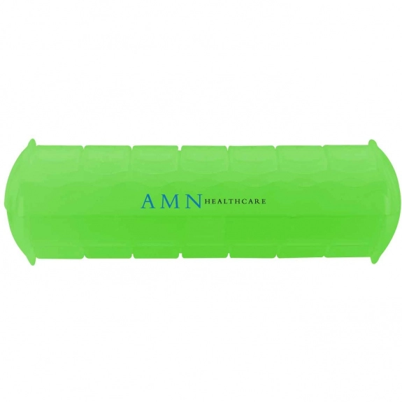 Trans. Lime 7-Day AM/PM Promotional Pill Boxes
