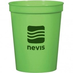 Neon Green Vibrant Promotional Stadium Cup - 16 oz.