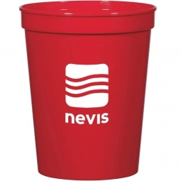 Red Vibrant Promotional Stadium Cup - 16 oz.