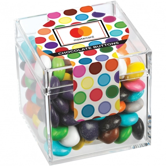 Full Color Custom Candy Box - Chocolate Buttons