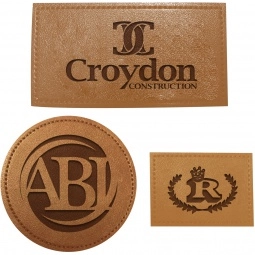 Lt. Brown - Leatherette Promotional Patches