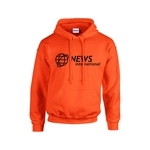 Orange - Gildan Heavy Blend Custom Hooded Sweatshirt