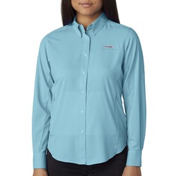 Front - Columbia Tamiami&#153; II Custom Long-Sleeve Shirt - Women's