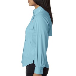 Side - Columbia Tamiami&#153; II Custom Long-Sleeve Shirt - Women's