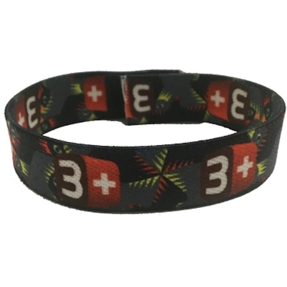 Imprinted - Full Color Sublimated Custom Wristband