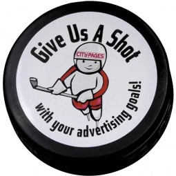 Official Promotional Hockey Puck