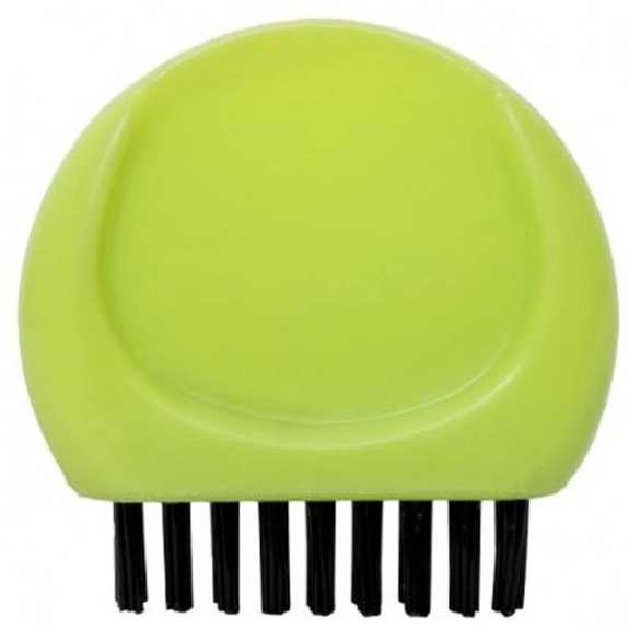 Lime Green D Brush Logo Club Cleaner
