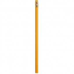 Yellow Recycled Newspaper Promotional Pencil - Colored