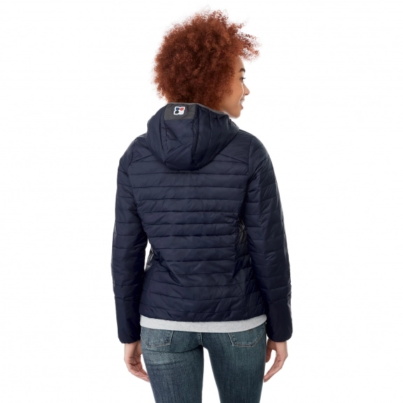 Back - Elevate Silverton Packable Custom Jackets - Women's