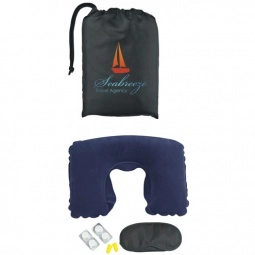Black Logo Travel Comfort Kit