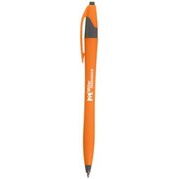 Orange / gray - Javelin Style Colored Dart Promo Pen