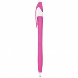 Fuchsia/White Javelin Style Dart Promo Pen