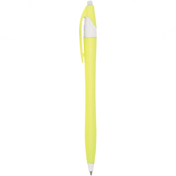 Yellow/White Javelin Style Dart Promo Pen