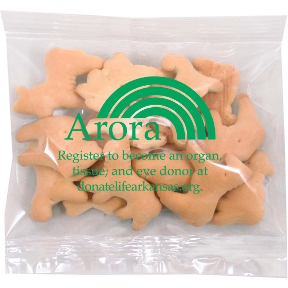 Clear Animal Crackers Promo Cookies Individual Packs - 1 oz.