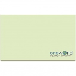 Full Color Promotional Sticky Notes by BIC - 5"w x 3"h - 25 Sheets