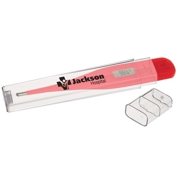 Red Digital Promotional Thermometer