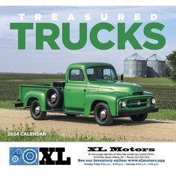 Treasured Trucks - 13 Month Appointment Custom Calendar