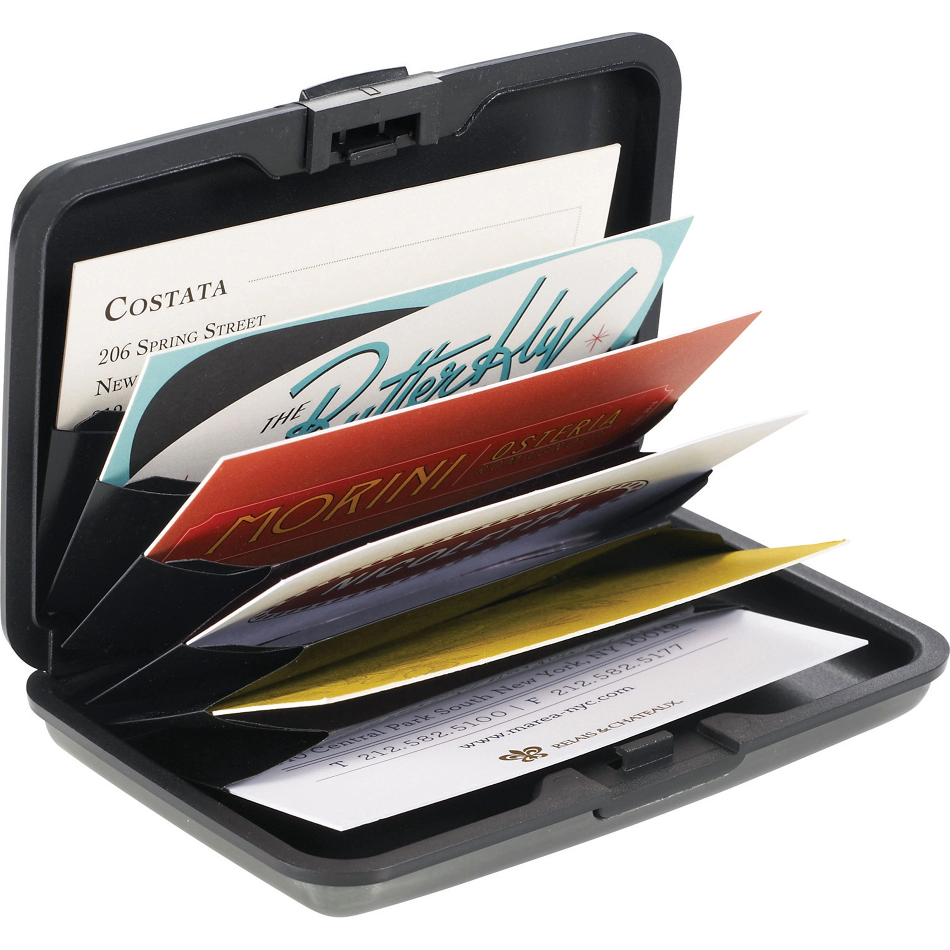 Aluminum Custom Business Card Holder Promotional Business Card Case