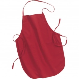 Red Port Authority Full Length Customized Aprons