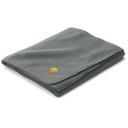 Gray - Budget Custom Fleece Blanket - 50"w x 60"h