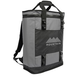 Black/Gray - Brewtus XL 32-Can Custom Logo Cooler Backpack