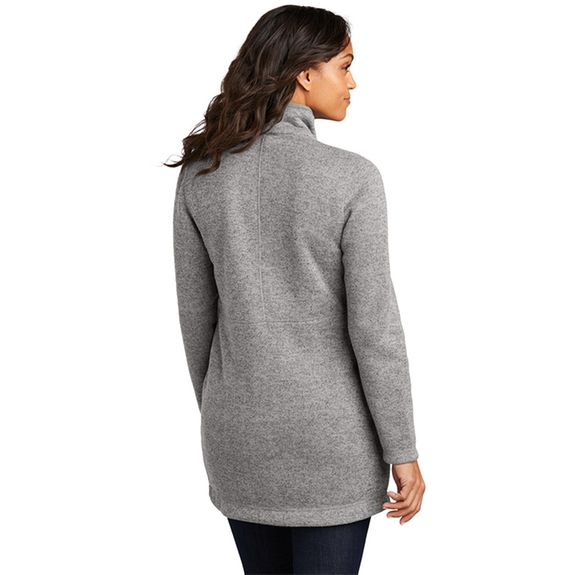 Back Port Authority&#174; Arc Fleece Custom Sweater Jacket - Women's