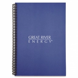 Colorplay Spiral Bound Promotional Notebook - 6"w x 9"h
