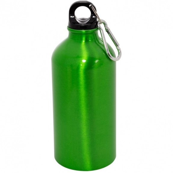 Lime Green Aluminum Petite Promotional Sports Bottle - 17 oz.