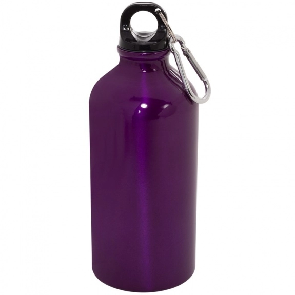 Purple Aluminum Petite Promotional Sports Bottle - 17 oz.
